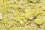 Sulfur Crystals on Matrix - Steamboat Springs, Nevada #209729-2